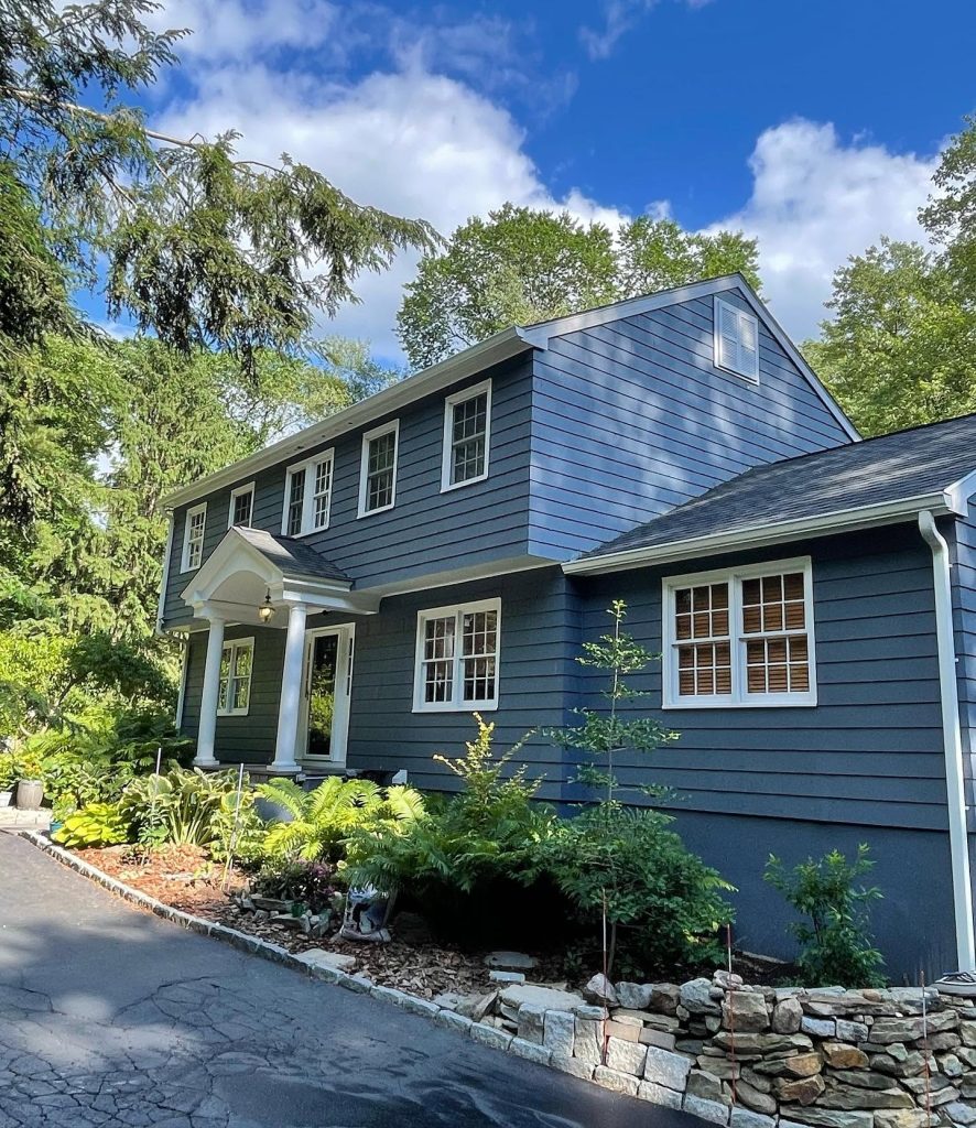 Power Washing project in Westport CT