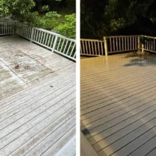 Power Washing job in Wilton CT